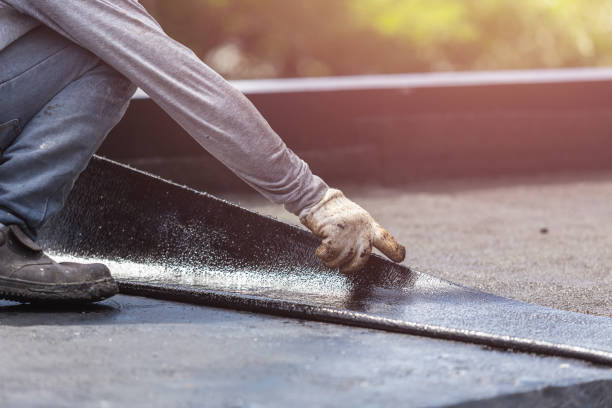 Professional Emergency Waterproofing technician working in Embarrass, WI